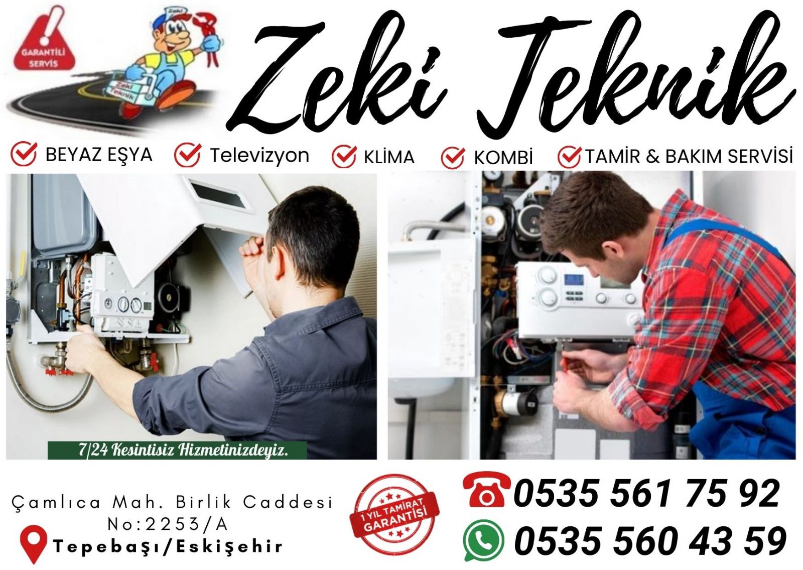 Eskişehir Kombi Klima Servisi